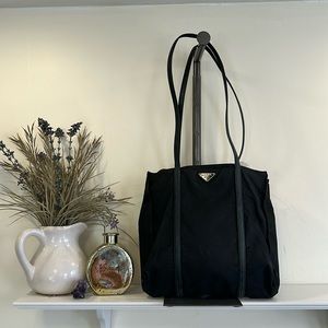 Prada nylon large tote